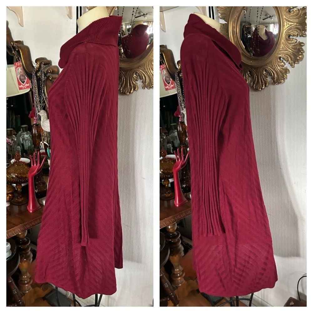 Rust Sweater Dress - Picture 2 of 8